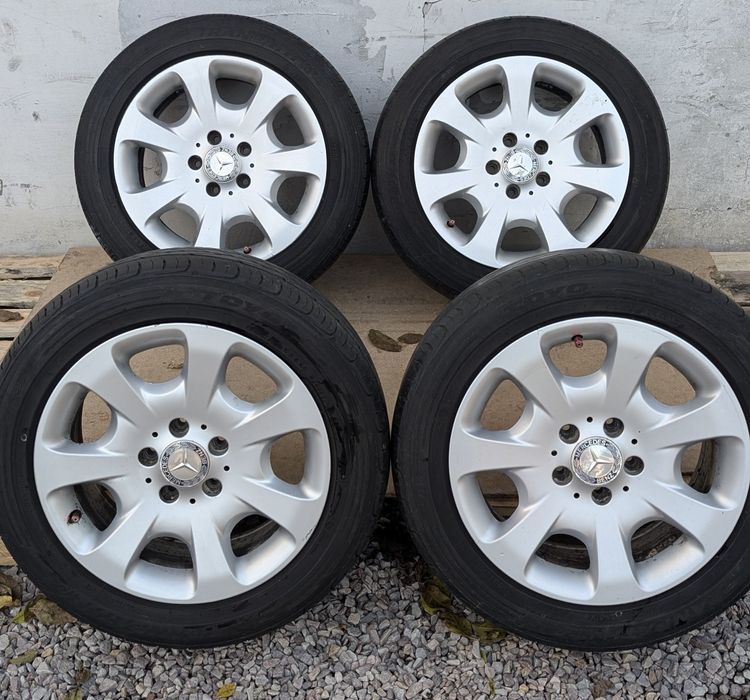 4x Koła Mercedes 5x112 R16 ET31 otwór 66.6