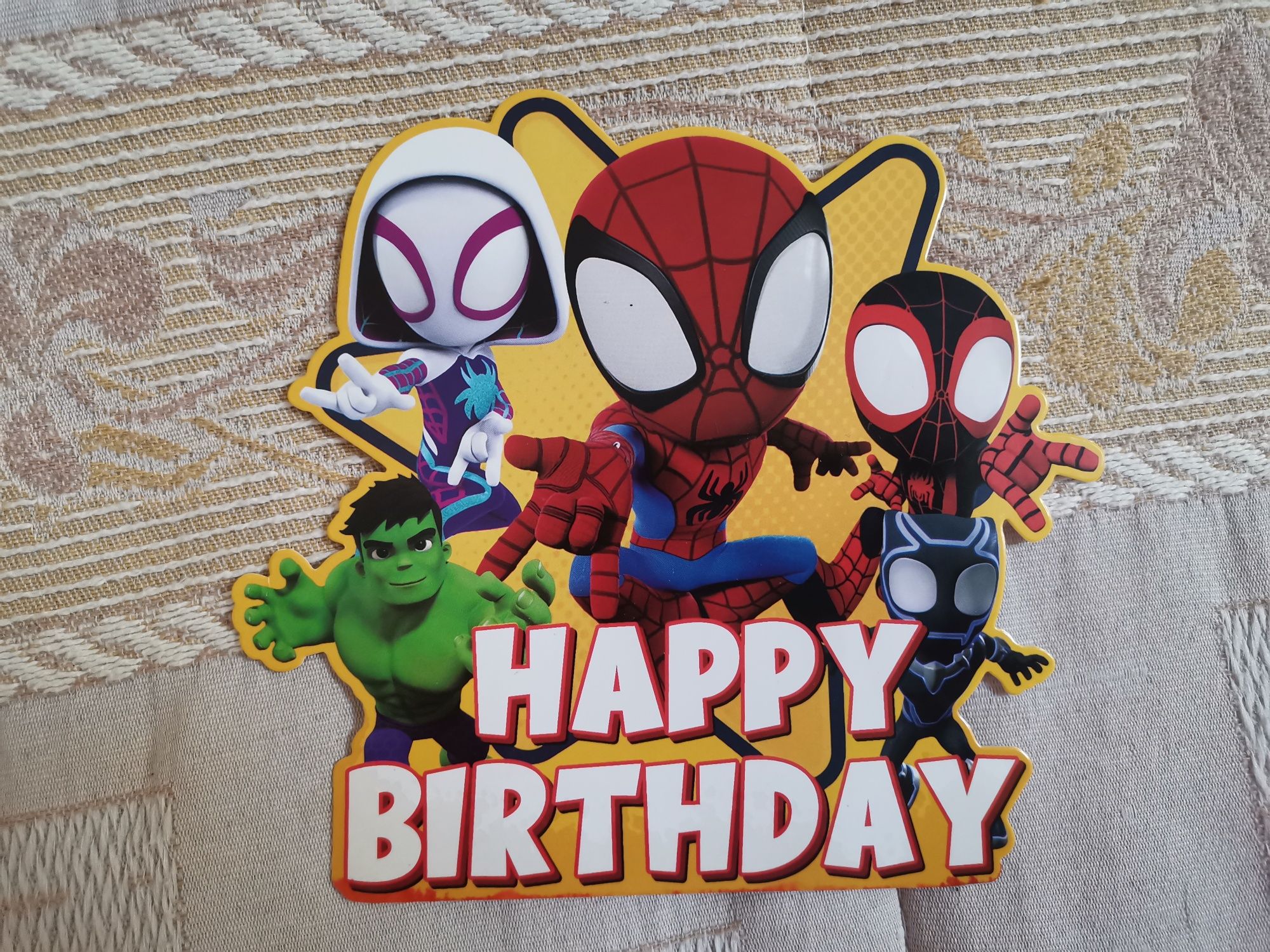 Kit aniversário Spidey e os amigos