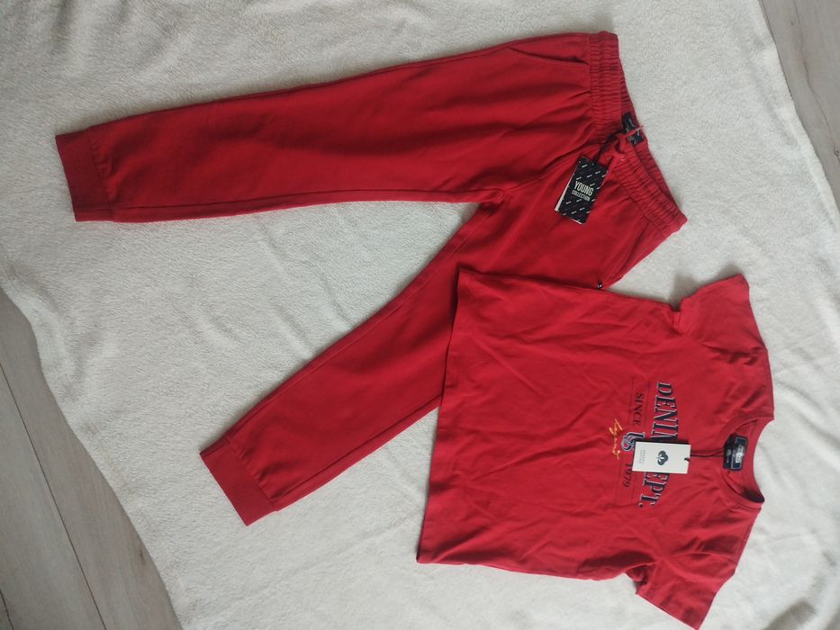 Zestaw komplet dresowy dres