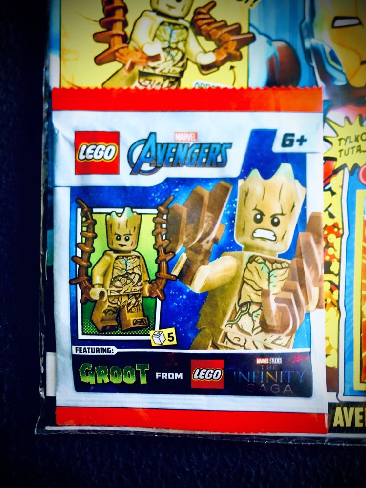 Groot sh743 - LEGO Marvel Avengers magazyn 04/2023