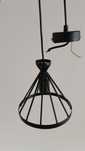 Lampa wisząca czarna