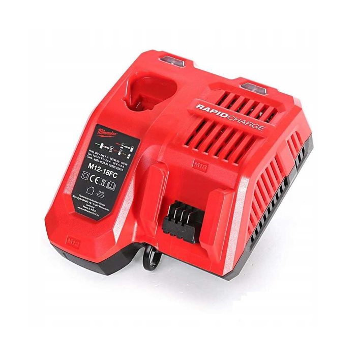 Ładowarka milwaukee m12-18fc rapid charge – szybkie ładowanie 12v-18v