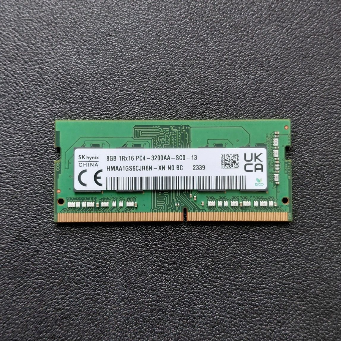 Pamięć RAM Hynix 8GB DDR4 3200MHz HMAA1GS6CJR6N - stan idealny!