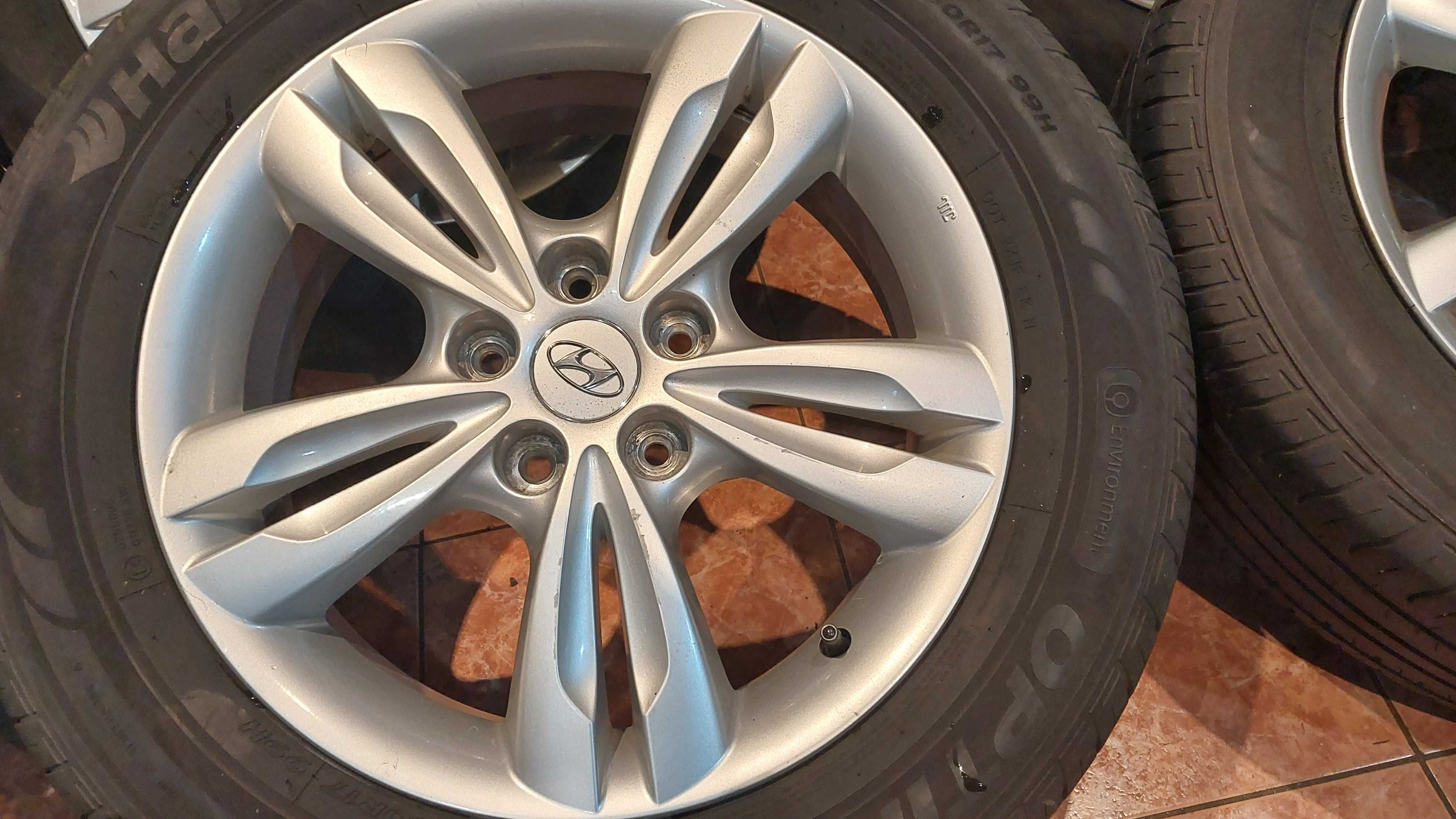 Koła alufelgi komplet hyundai ix35 r17 225/60r17 lato