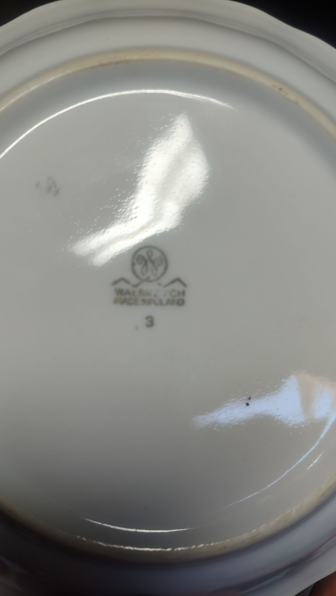 Talerze głębokie porcelana Wałbrzych