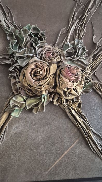 Piękny obraz ze skóry