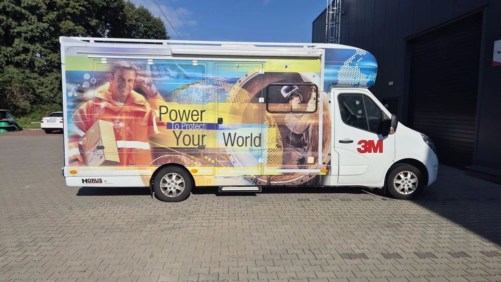 Renault Master  DemoVan Telewizor HDMI Mixer audio