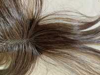 Franja de cabelo natural
