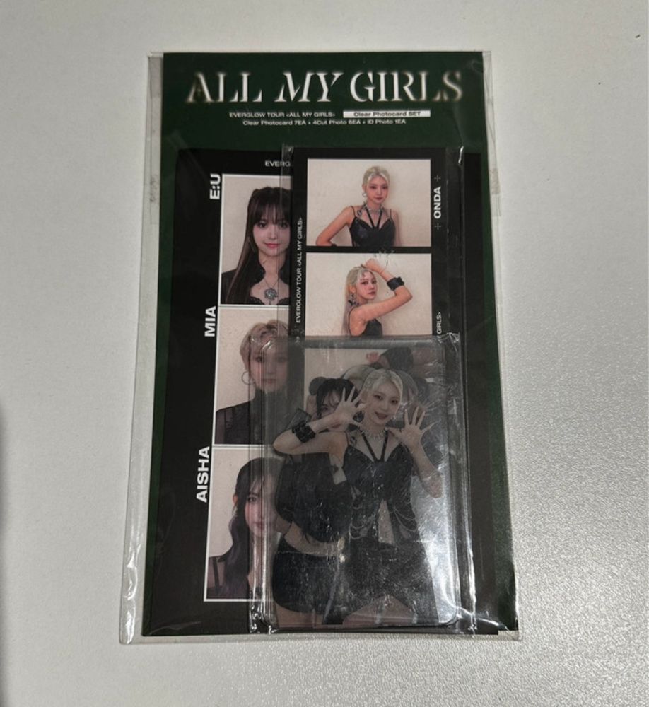 Everglow all my girls photocards set