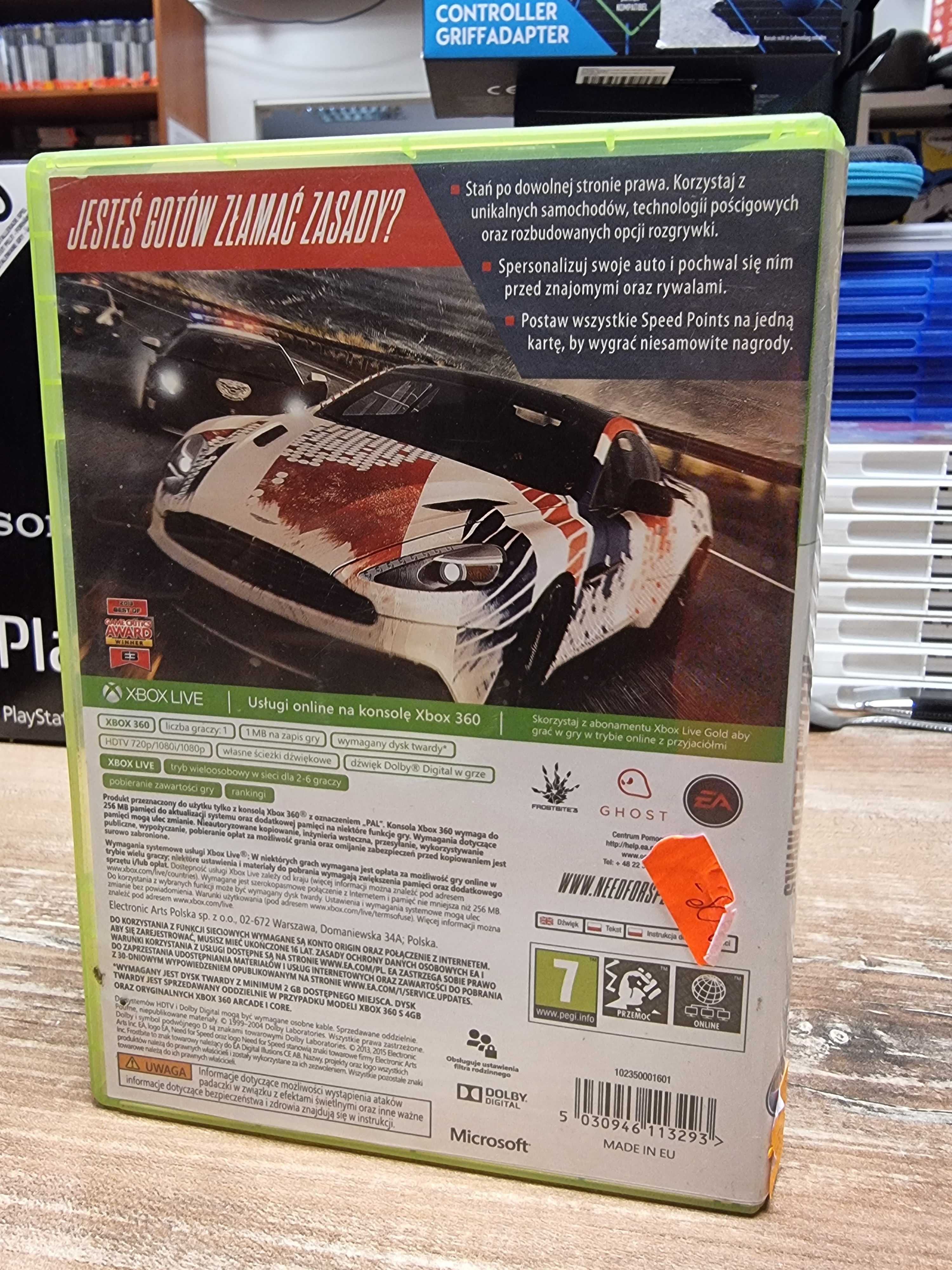 Need for Speed Rivals X360 PL SklepRetroWWA Wysyłka Wymiana