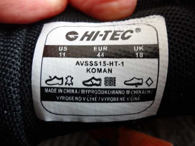 Buty HI-TEC KOMAN roz SKÓRA Turystyczne