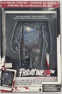 "Friday the 13th" Mcfarlane 3D poster plakat !Absolutny Unikat!