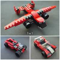 Лего 3 в 1 машинки і літачок