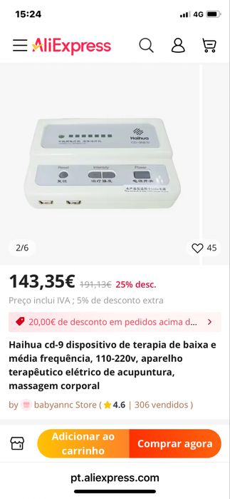 Haiuha CD-9New acupuntura