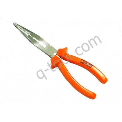 Длинногубцы прямые и изогнутые , изогнутые мини. Orange