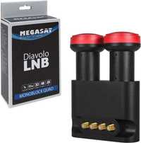 Megasat Diavolo LNB Konwerter Monoblock Quad 0.1db 3D 4K
