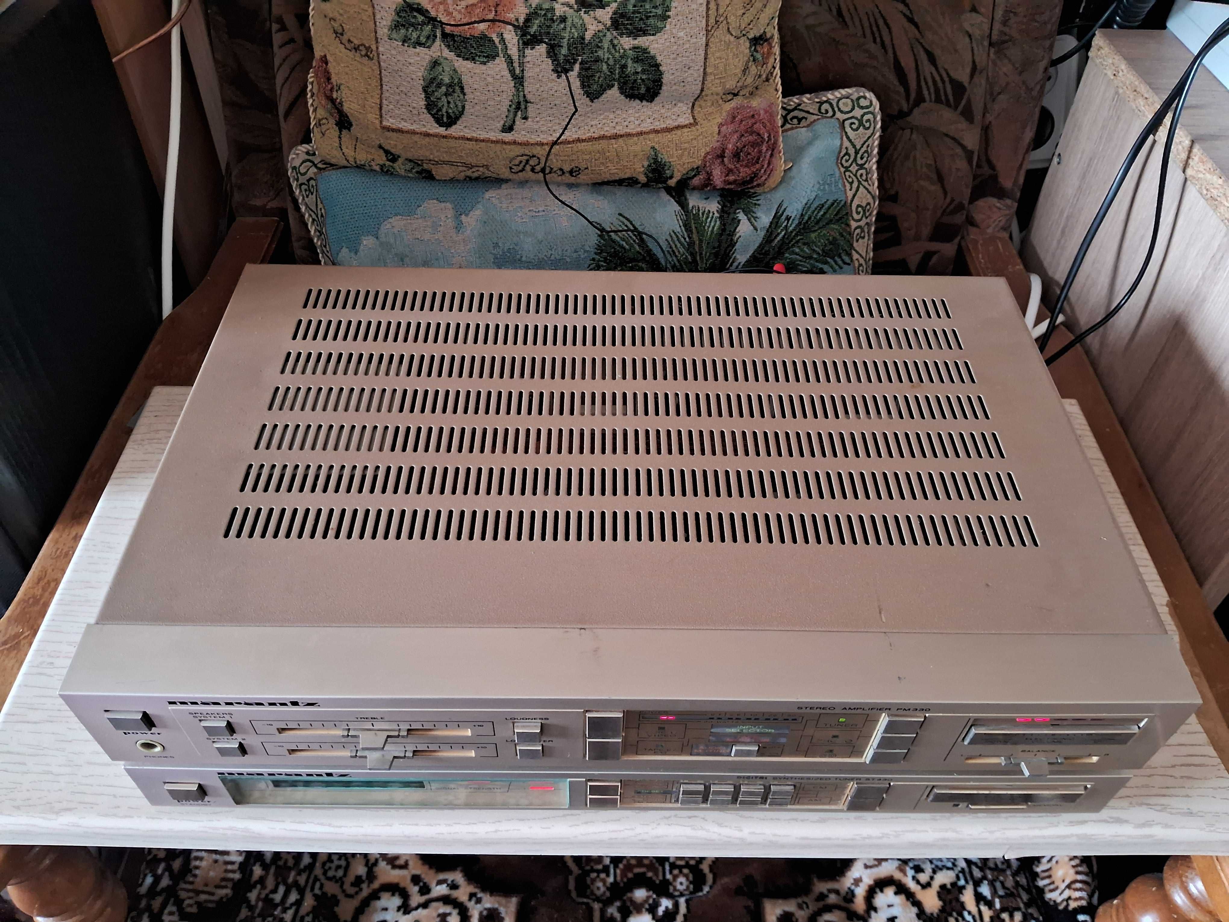 Підсилювач потужності MARANTZ PM-330 HI-FI та тюнер MARANTZ ST430