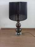 Czarna lampa Glamour