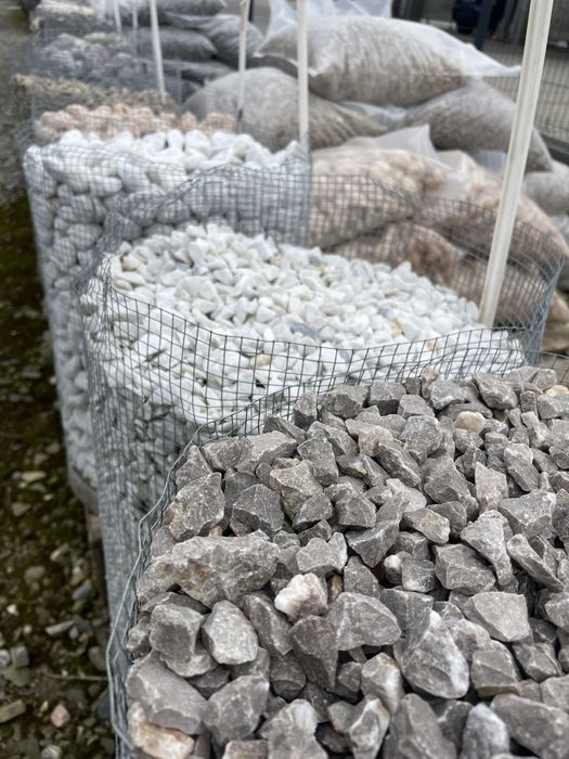 Kamienie grys kliniec tłuczeń żwir torf piaski kamień ozdobny kora