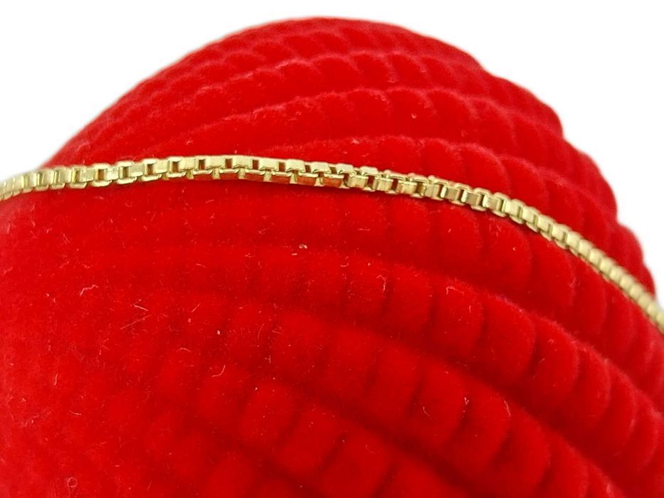 Złoty łańcuszek KOSTKA 333 2,94G DŁ.40CM