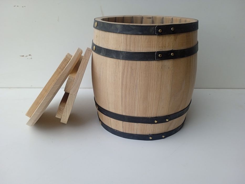Manufaktura Polska Beczka dębowa 23 litrów Do kiszenia kapusty,