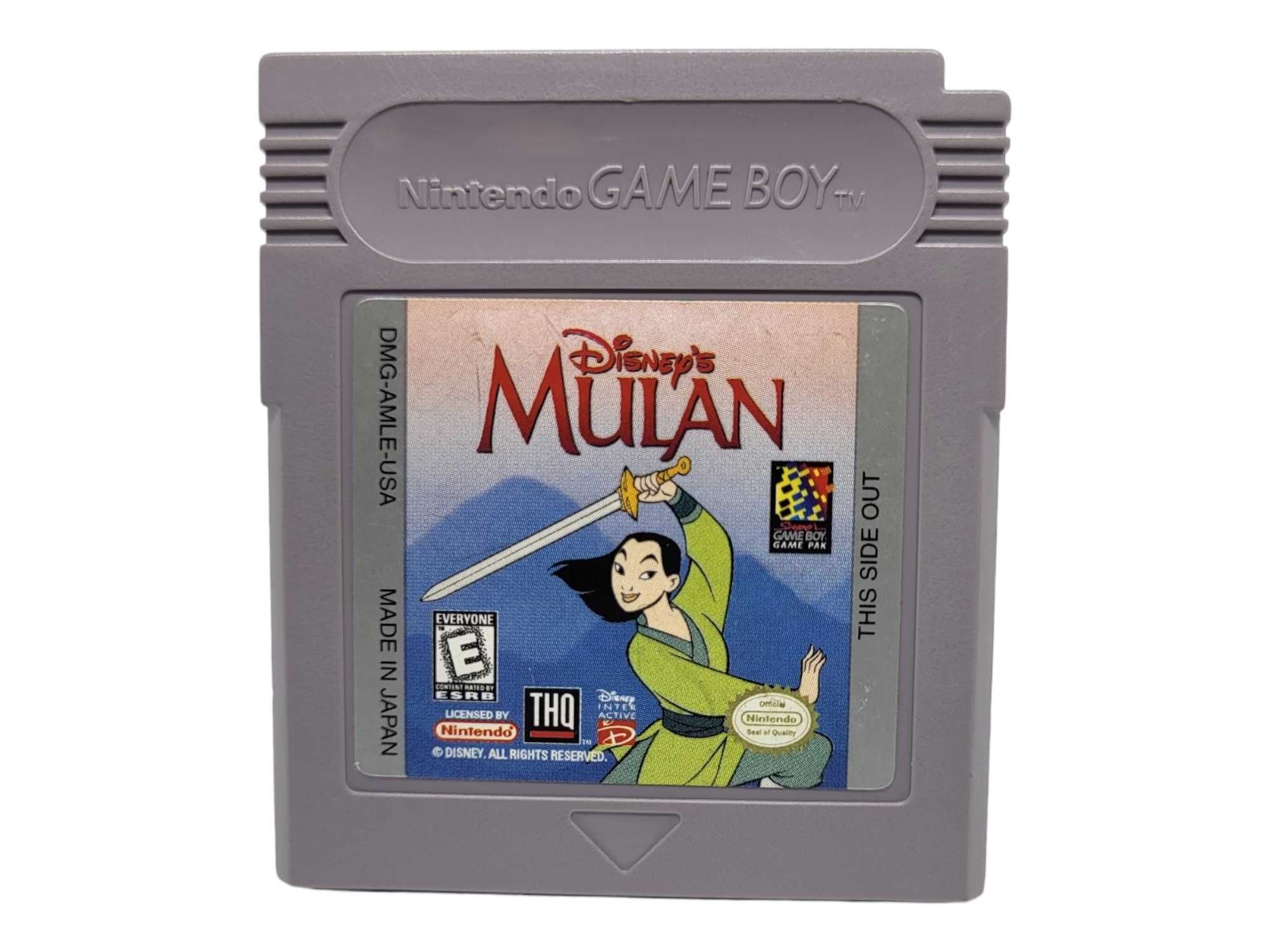 Mulan Game Boy Gameboy Classic