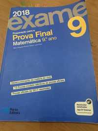 Livro exame 9 ano Matemática - Preparação prova final
