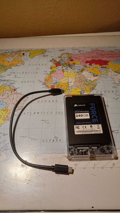 SSD  disco externo 240GB usbC