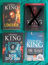 Stephen King Uniesienie, Lśnienie i Bazar złych snów