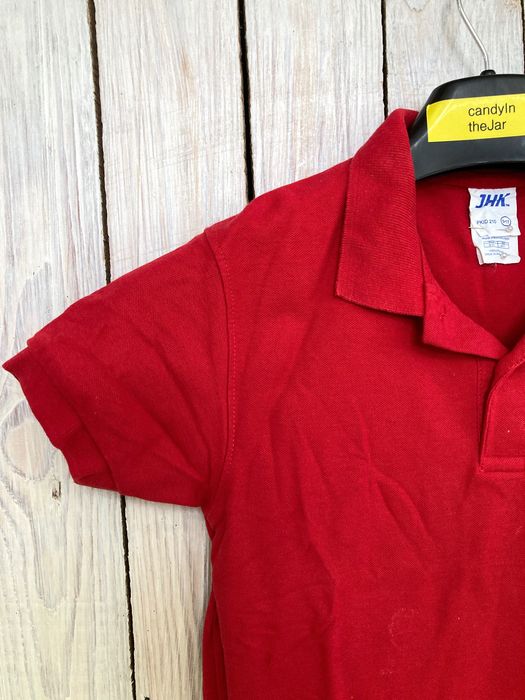 JHK, Koszulka Polo M, czerwona, krótki rękaw - chór Słowiki, 9-11