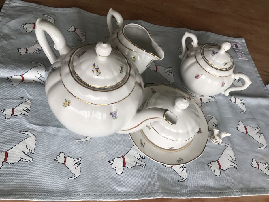Conjunto de Chá Porcelana