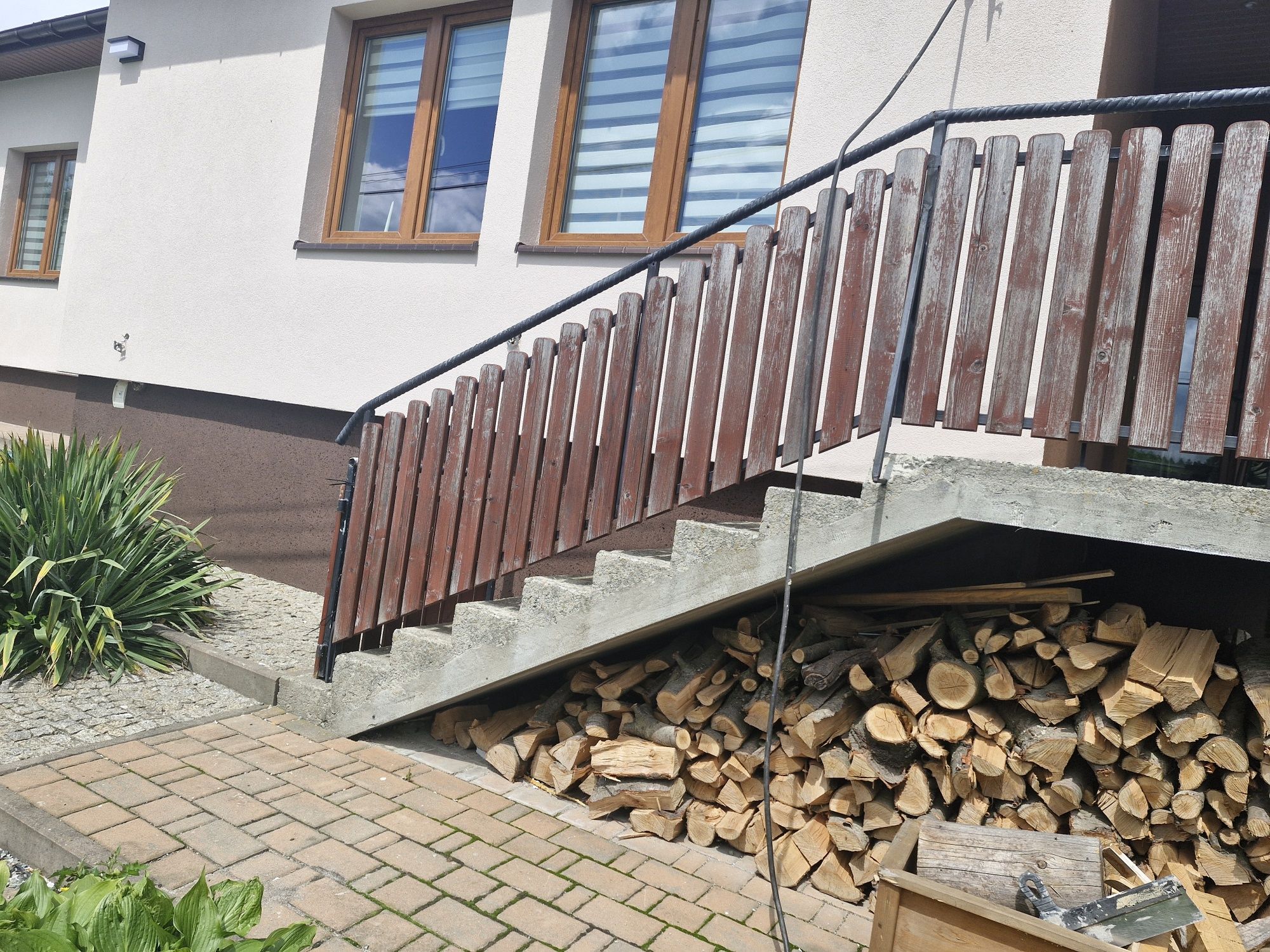 Balustrady drewniana ocynk