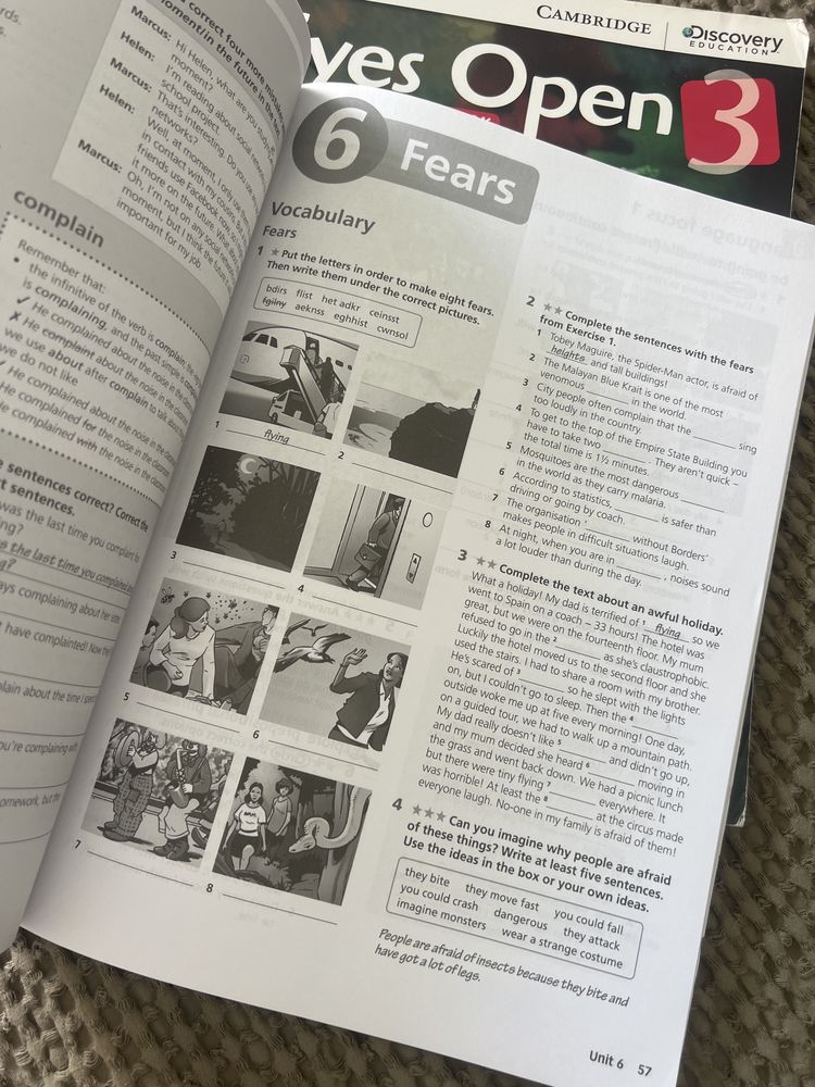 Eyes Open 3 Livros Ingles Cambridge