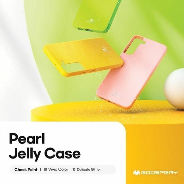 Mercury Jelly Case Iphone 14 Plus / 15 Plus 6.7" Limonkowy/Lime