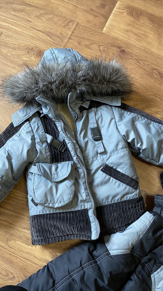 Зимовий костюм, комплект (куртка, штани) 3-4 роки