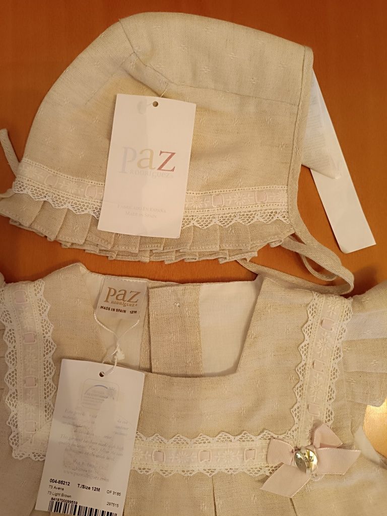 Vestido marca PAZ Rodriguez, novo