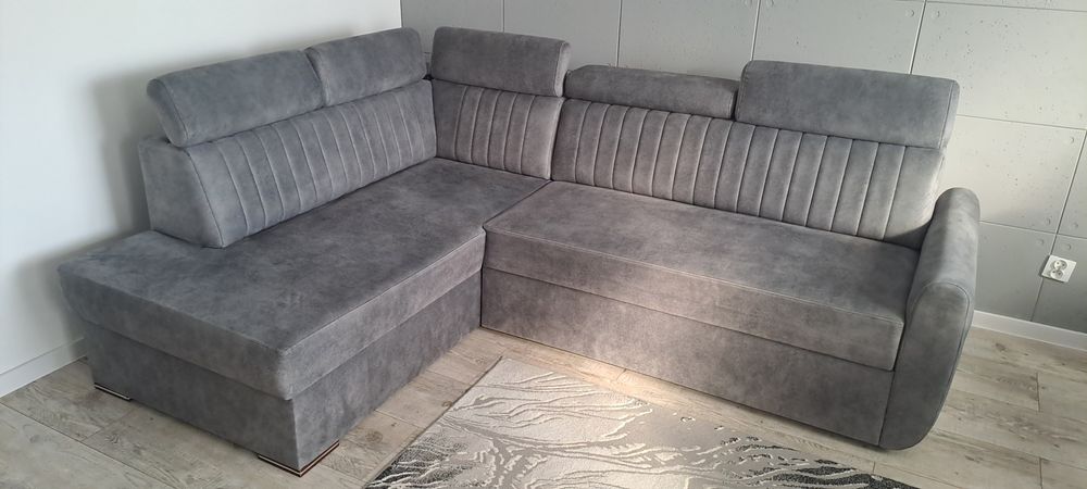 Narożnik z funkcją spania