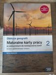 Nowy podręcznik Oblicza geografii 2 maturalne karty pracy rozszerzony