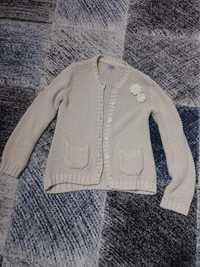 Elegancki dziewczęcy sweter F&F rozm 6-7Y