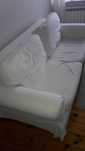 Komplet Ektrop sofa, fotel, pufa