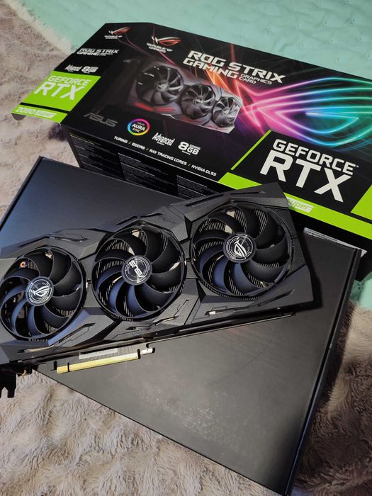 Placa Gráfica NVIDIA RTX ASUS Rog Strix 2080 Super OC 8gb
