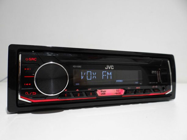 Radio samochodowe JVC KD-X262 usb*aux*mp3*ipod*wma*wav*nr94