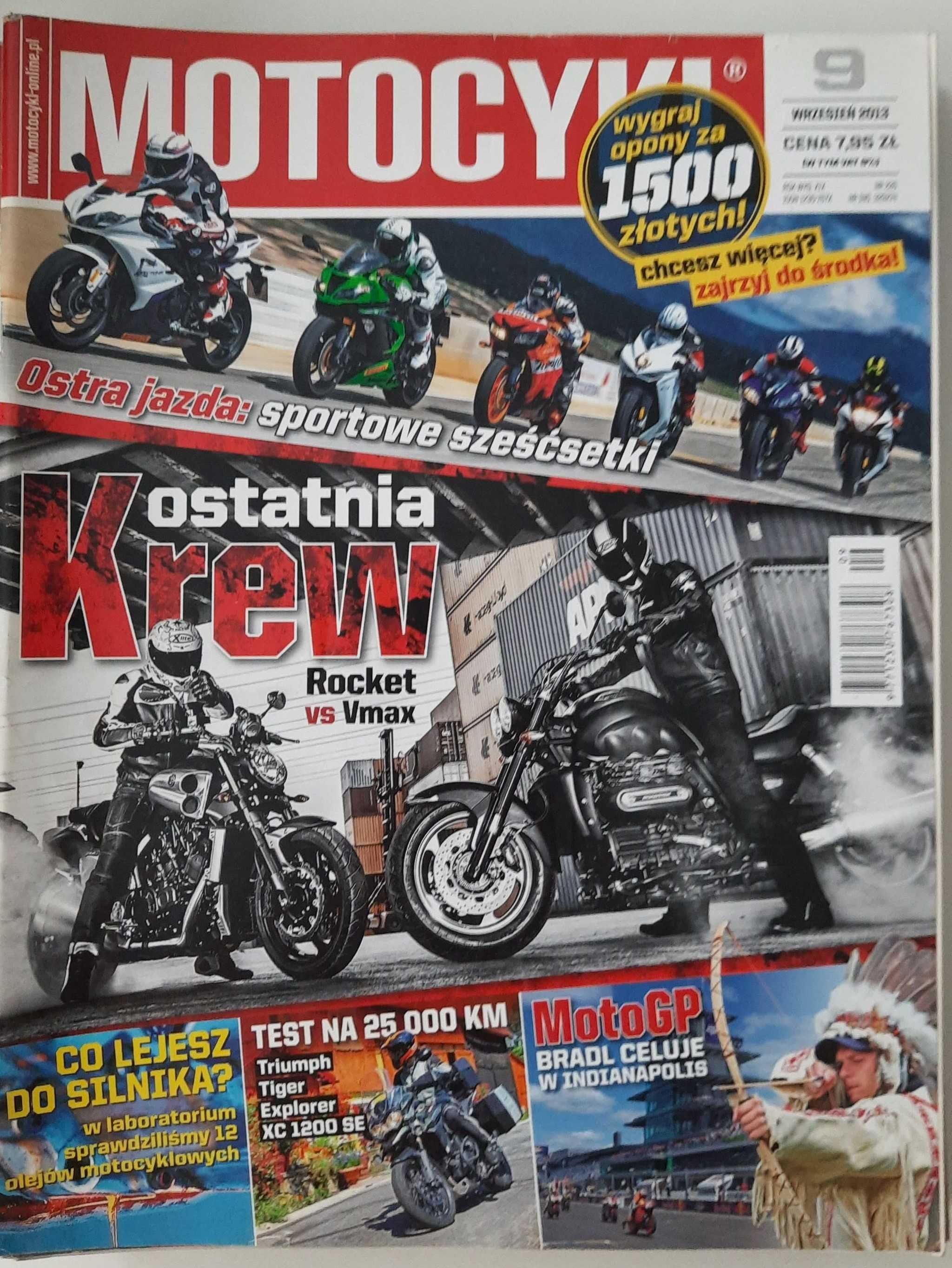 miesięcznik MOTOCYKL numer 9/2013