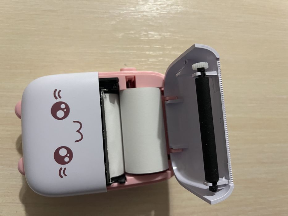 Міні принтер з папіром