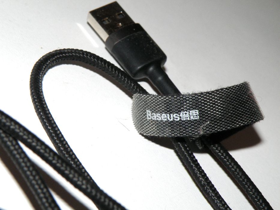 Нейлоновый кабель Baseus Kevlar Lightning to USB 1m