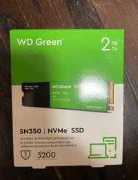 ssd WD SN350, 2Tb, NVMe, накопитель, жесткий диск