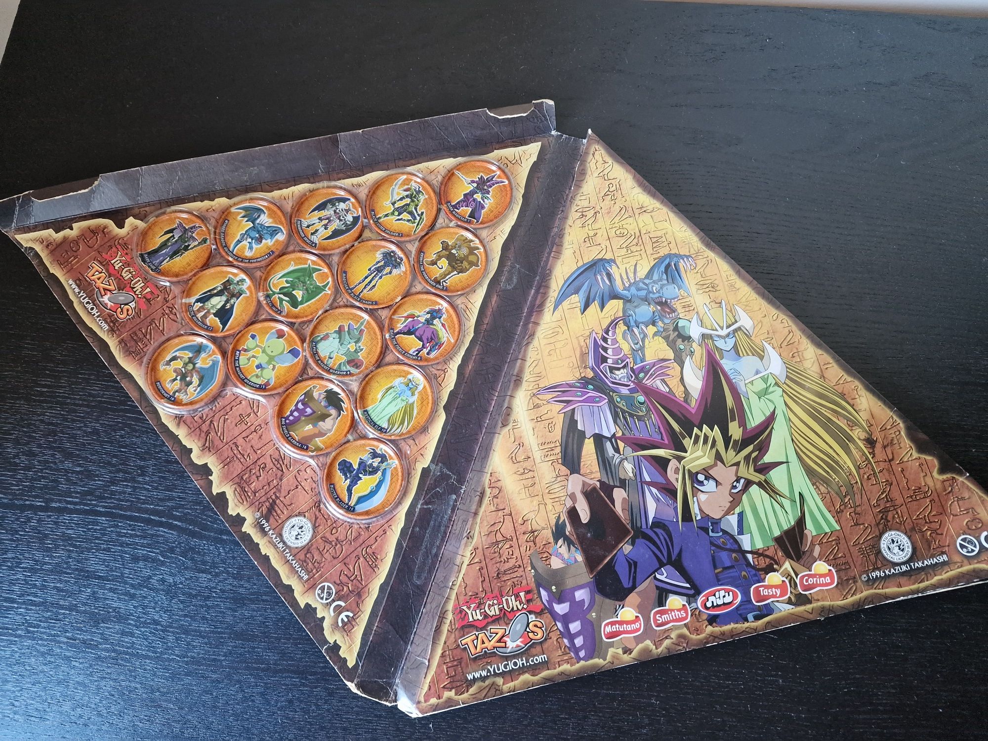 Tazos Yu-Gi-oh completa