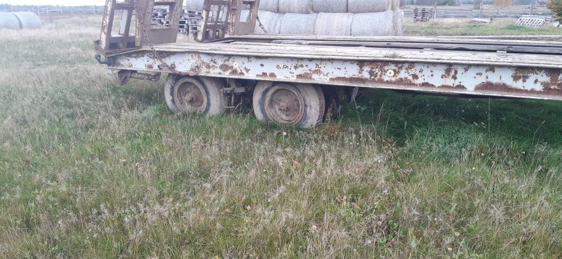 Przyczepa niskopodwoziowa 18t