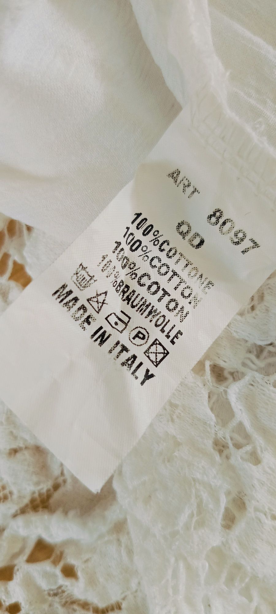 Długa sukienka boho z koronki, letnia sukienka boho