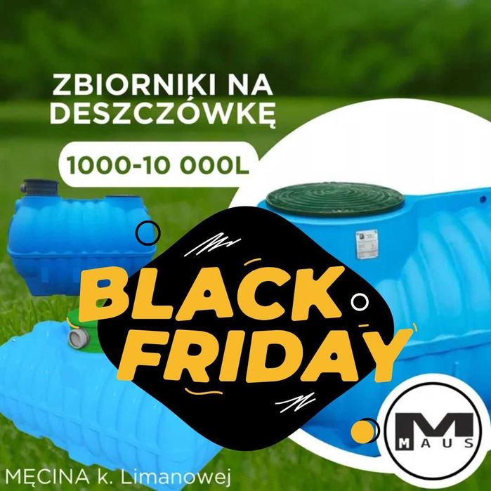 Zbiornik na wodę deszczową BOLT 1000/10000L